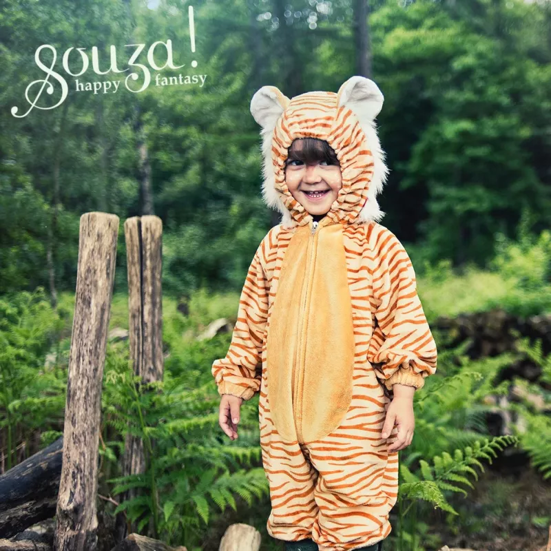 Souza! disfraz mono kigurumi Timmy el Tigre para niños, 6 años (100799)
