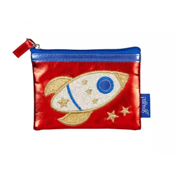 Souza! Cartera Rocket roja