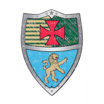 Souza! Escudo de caballero de espuma EVA Ronald