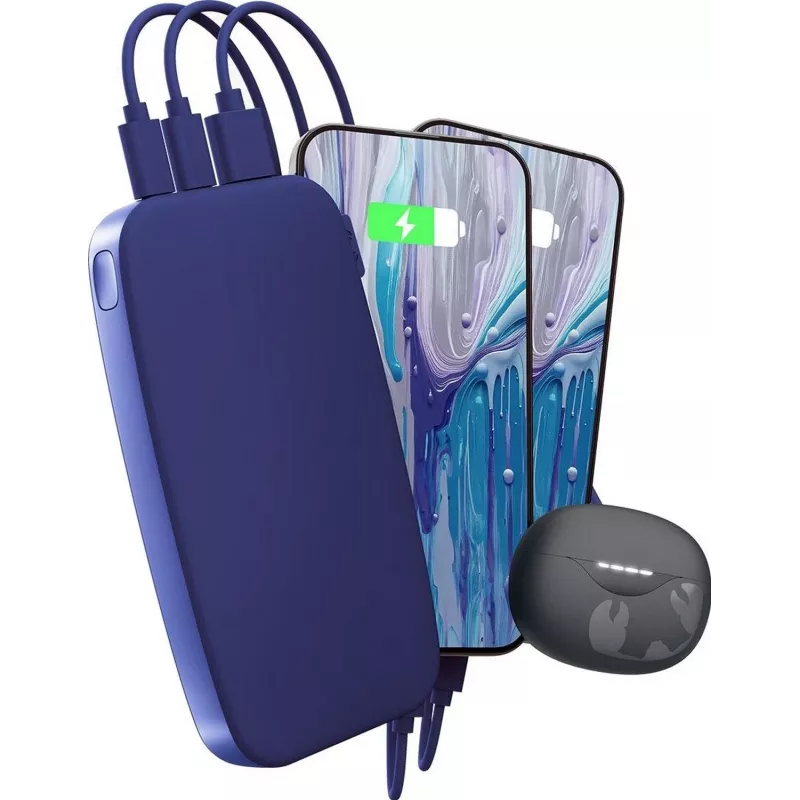 FRESH'N'REBEL batería externa 18000 mAh USB-C PD 20W True Blue