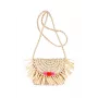 Souza! bolso bandolera infantil de paja natural con flecos y pompones Akkelyn