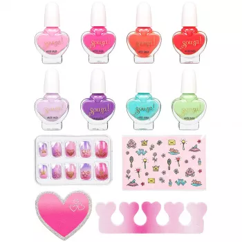 Souza Princess set de esmaltes de uñas y accesorios 12 piezas 107130