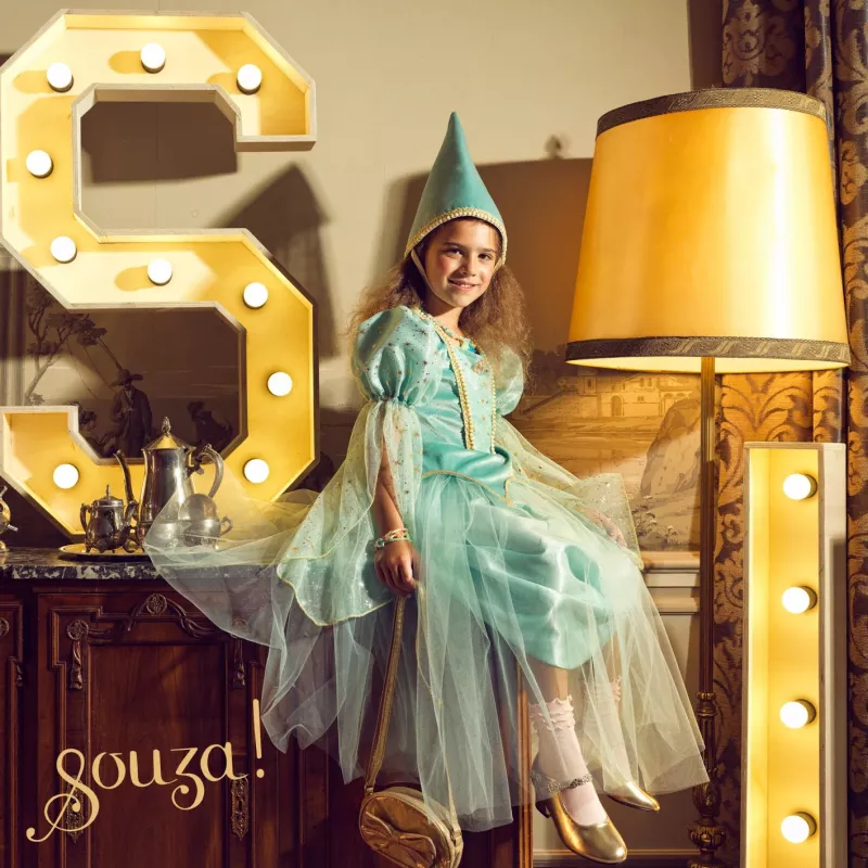 Souza! Sombrero de hada Victoria azul 4-10 años