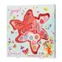 Souza Estuche de maquillaje infantil mariposa 13 piezas