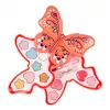 Souza Estuche de maquillaje infantil mariposa 13 piezas