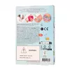Souza! Set de tatuajes con purpurina y cristales sirena 5 piezas