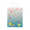 Souza! Pendientes autoadhesivos flores 26 uds. (pack grande con 12 sets)