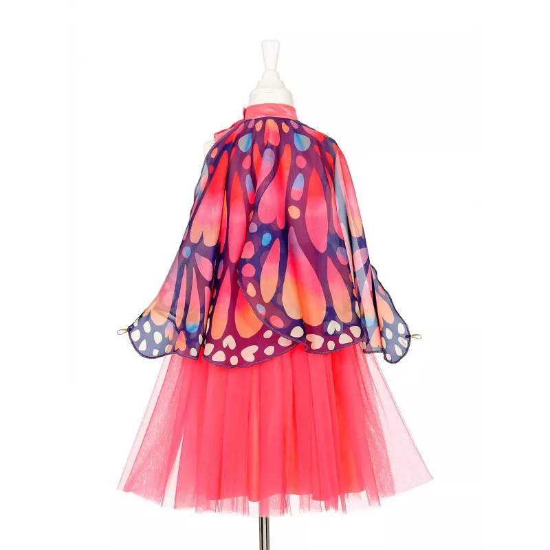Souza Vestido de disfraz de mariposa Papillon con alas 5-7 años