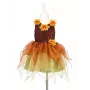 Souza! Vestido de disfraz de bruja Sabrina con falda de tul y sombrero para niñas 5-7 años
