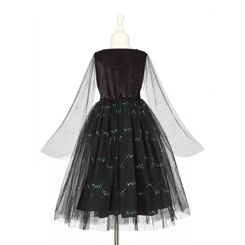 SOUZA! Vestido de disfraz de bruja Agatha con luces LED para niñas 5-7 años