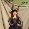 SOUZA! Vestido de disfraz de bruja Agatha con luces LED para niñas 5-7 años