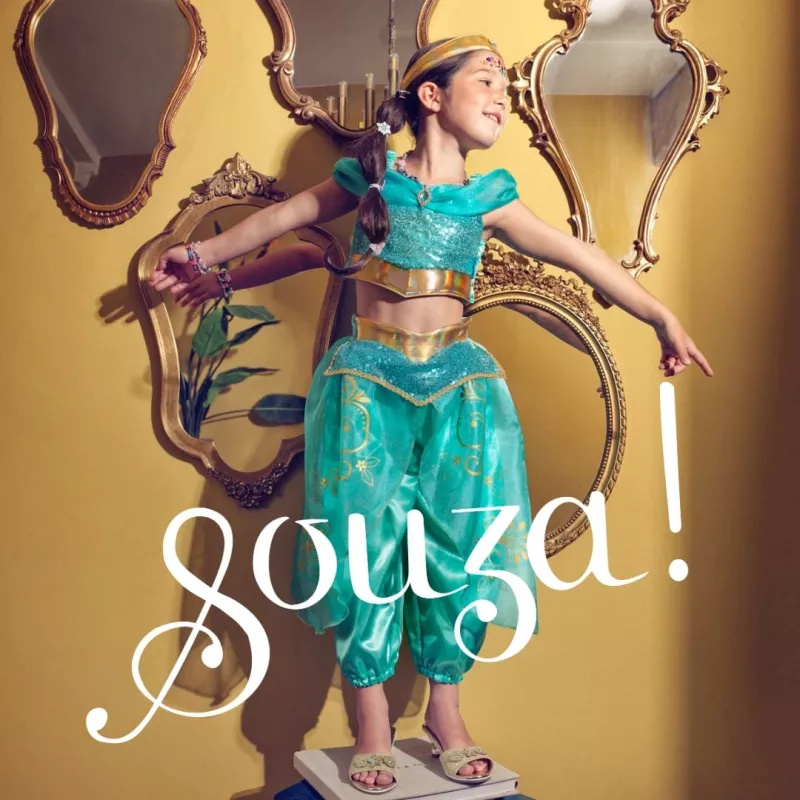 Souza! Disfraz de princesa árabe Amira 3-4 años