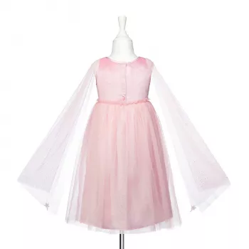 Souza! Vestido de disfraz de hada princesa Silvianne rosa tul mangas largas 8-10 años