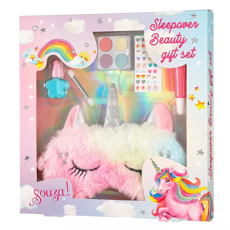 Souza! Set de maquillaje infantil unicornio con antifaz 107501