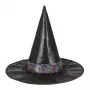 Souza! Sombrero de bruja Agatha para niños 4-10 años negro