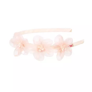 Souza! Diadema de tul con flores Pia para niñas - Rosa
