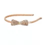 Souza! Diadema con lazo dorado y lentejuelas Francis para niños