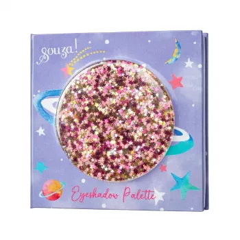 Souza! Paleta de sombras de ojos para niñas con espejo 9 colores Galaxy