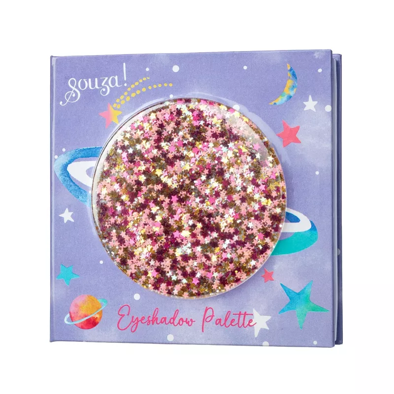 Souza! Paleta de sombras de ojos para niñas con espejo 9 colores Galaxy