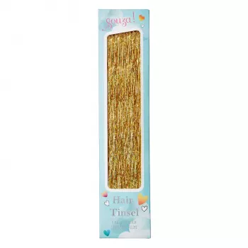 Souza! Extensión de pelo con clip dorada
