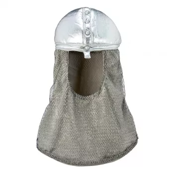Souza! Casco de caballero blando con cota de malla Amaury