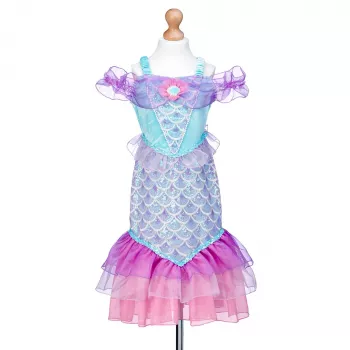 Souza! Vestido de disfraz de sirena Naiara para niñas 5-7 años