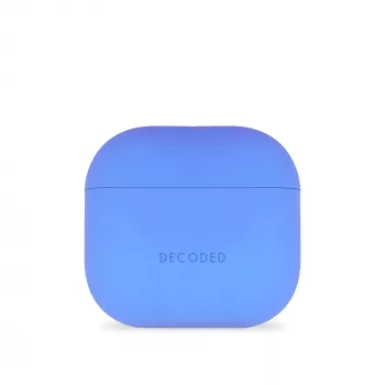 Decoded Aircase de silicona para AirPods de 4.ª generación - Azul