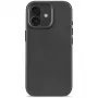 Decoded funda trasera de piel para Apple iPhone 17 negro