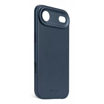 Funda trasera de piel Decoded para iPhone 17 Air con MagSafe - Navy Shadow