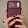 Funda trasera de piel Decoded para iPhone 17 Pro Max con MagSafe - Dark Ruby