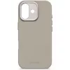 Funda trasera de silicona AntiMicrobial Decoded para iPhone 17 compatible con MagSafe Soft Taupe
