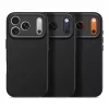 Decoded Funda trasera de silicona antimicrobiana para iPhone 17 Pro con MagSafe (Phantom Black)