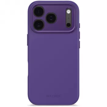 Funda trasera de silicona AntiMicrobial Decoded para iPhone 17 Pro con MagSafe (Future Dusk)