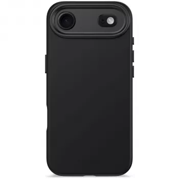 Decoded Funda trasera de silicona antimicrobiana para Apple iPhone 17 Air - Phantom Black