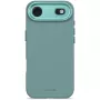 Decoded AntiMicrobial Funda trasera de silicona para iPhone 17 Air, Retro Blue