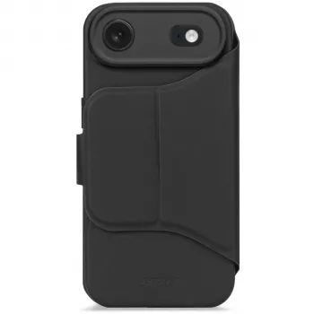 Decoded Cartera desmontable de silicona para iPhone 17 Air Phantom Black
