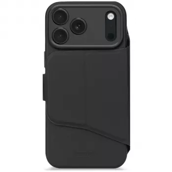 Funda con cartera desmontable de silicona Decoded para Apple iPhone 17 Pro Max - negra