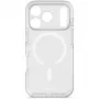 Decoded Funda trasera transparente DropTec para iPhone 17 Pro Max con MagSafe (Frosted White)