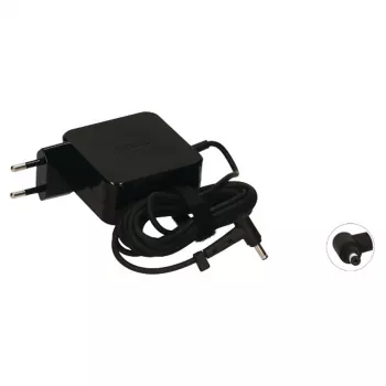 Adaptador de CA ASUS 45W 19V 2.37A negro para portátil (conector EU fijo)