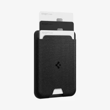 SPIGEN Urban Fit Wallet soporte de tarjetas magnético MagSafe para Galaxy S negro