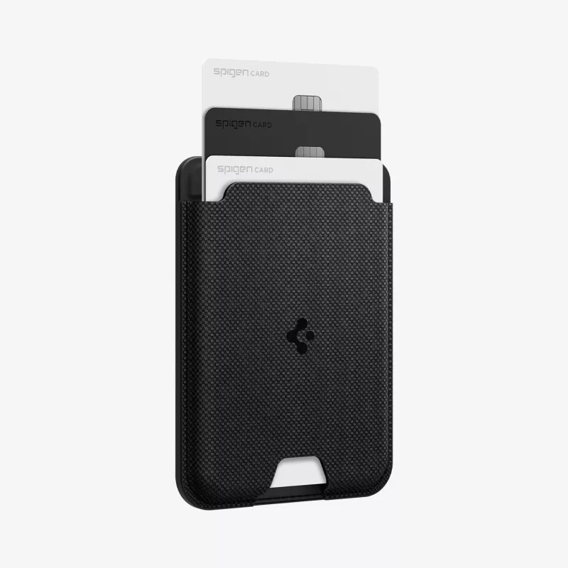 SPIGEN Urban Fit Wallet soporte de tarjetas magnético MagSafe para Galaxy S negro