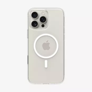 SPIGEN THIN FIT T MAG MAGSAFE IPHONE 16 PRO MAX TRANSPARENTE/BLANCO