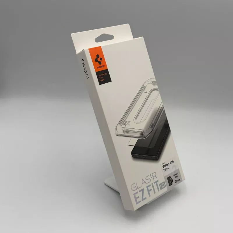 Spigen GLAS.tR EZ Fit HD Privacy protector de pantalla para Samsung Galaxy S25 Ultra (2025) - cristal templado