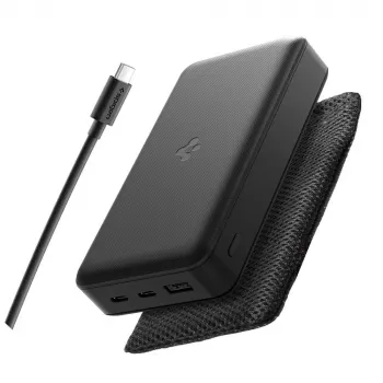 Spigen EA3020 Batería Externa 20000 mAh 30W Negra