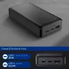 Spigen EA3020 Batería Externa 20000 mAh 30W Negra