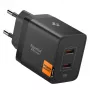 SPIGEN ESSENTIAL EE472EU Cargador de Red de 2 Puertos 47W Negro