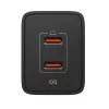 SPIGEN ESSENTIAL EE472EU Cargador de Red de 2 Puertos 47W Negro