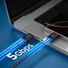 SPIGEN EB10020CC Cable Essential USB-C a USB-C 100W 200cm Negro