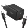 SPIGEN EE451EU ESSENTIAL cargador de red de 1-PORT 45W + cable TYPE-C negro