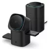 SPIGEN EF223MS Essential Cargador Inalámbrico Magnético Giratorio MagSafe 3 en 1 15W Qi2 Negro